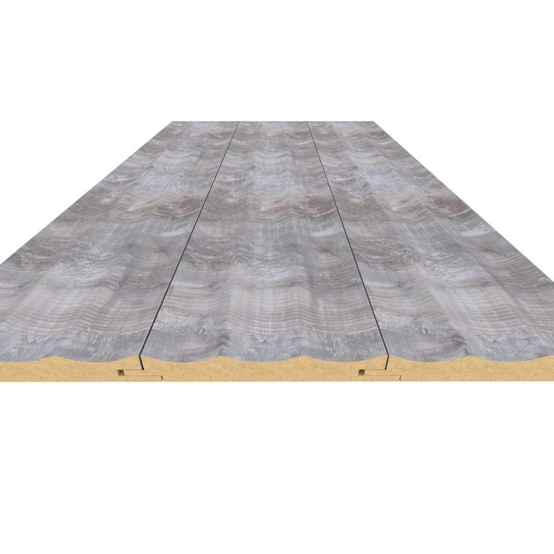 HOLZTEK - Revestimiento Ondulado 13x240 cm Old Pine 0.31 m2