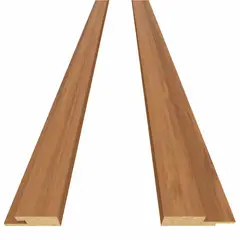 HOLZTEK - Terminación Revestimiento Ranurado 12 mm 4x240 cm Bambú 0.9 m2