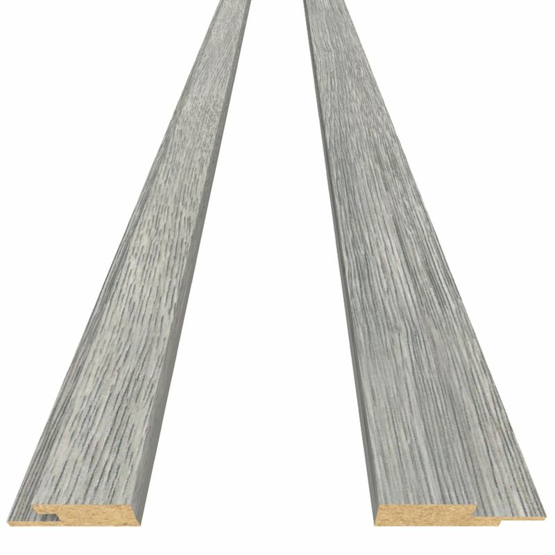 HOLZTEK - Terminación Revestimiento Ondulado 15 mm 4x240 cm Ceniza 0.09 m2