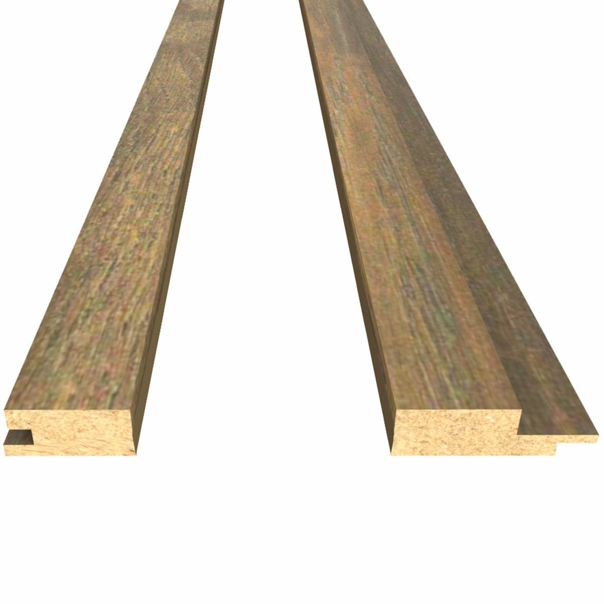 HOLZTEK - Terminación Revestimiento Ranurado 15 mm 4x240 cm Harbo 0.9 m2