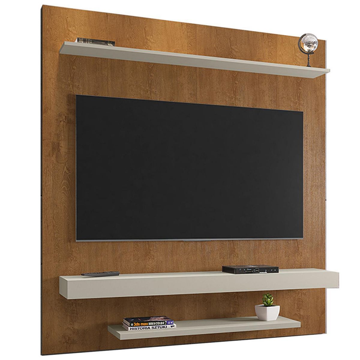 HOGA - Panel TV 60 " Leme Natural 150x160x28 cm
