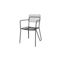 HOGA - Silla Milano Negro 89x58x54 cm
