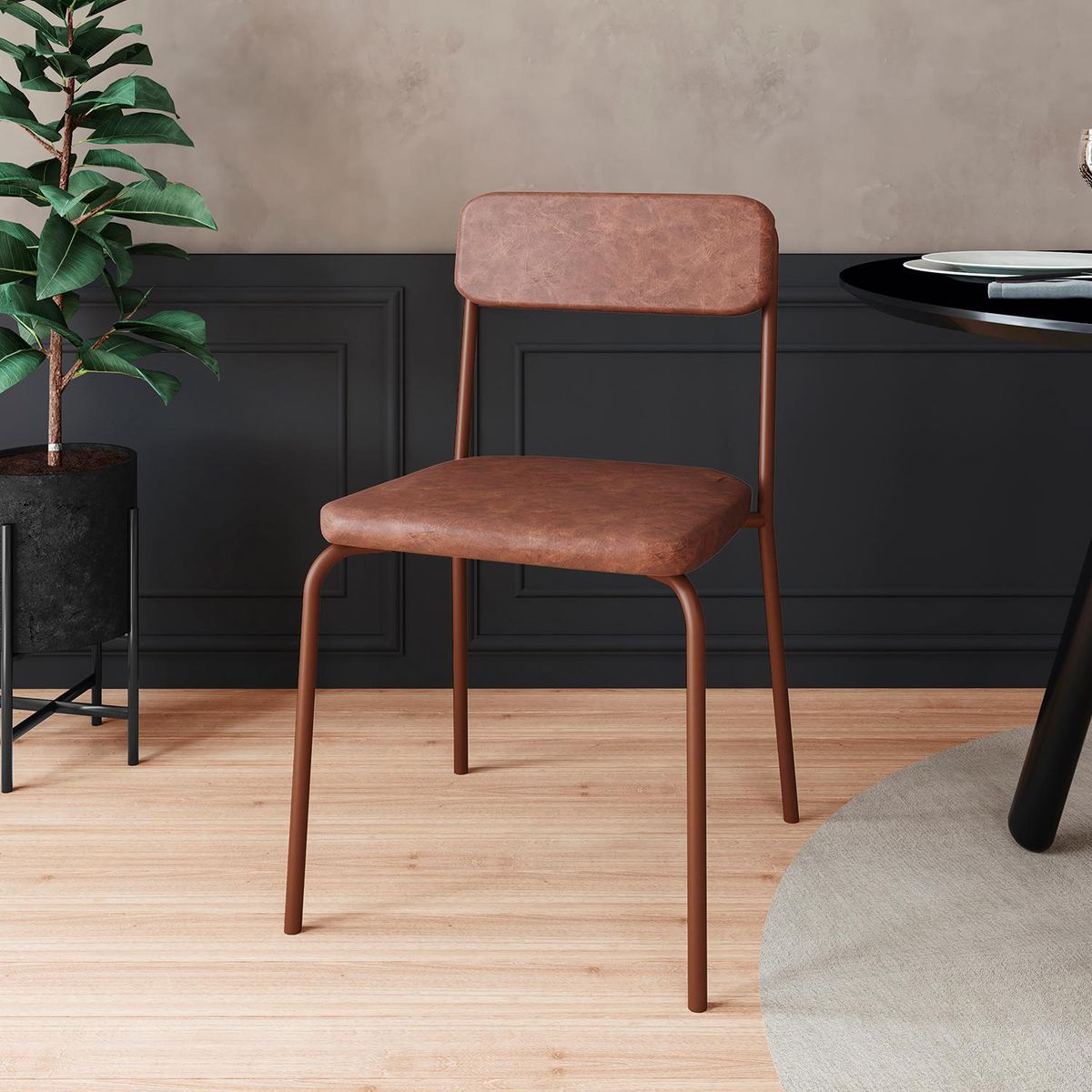 HOGA - Silla Grecia Café 79x47x52 cm