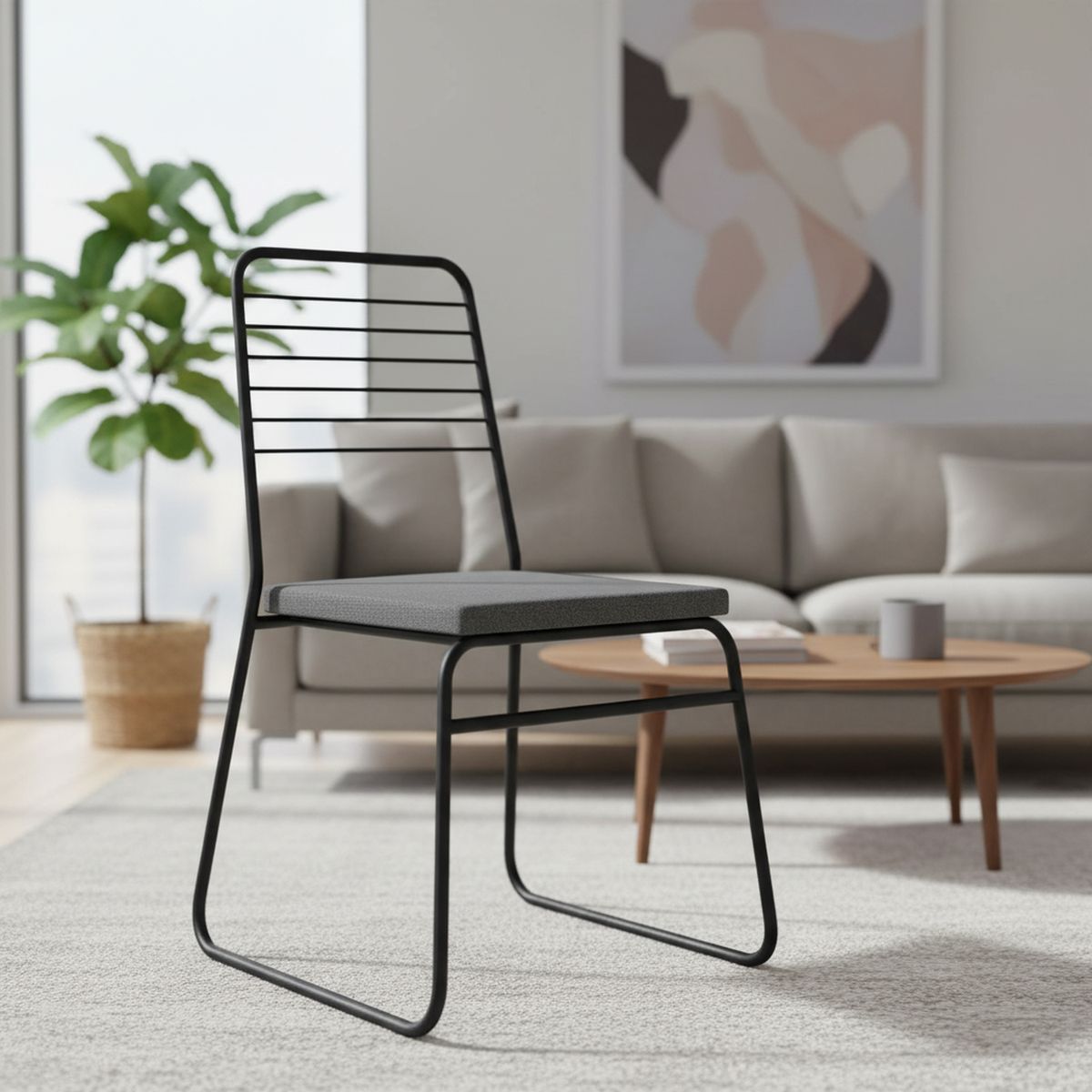 HOGA - Silla Eiffel 87x52x56 cm