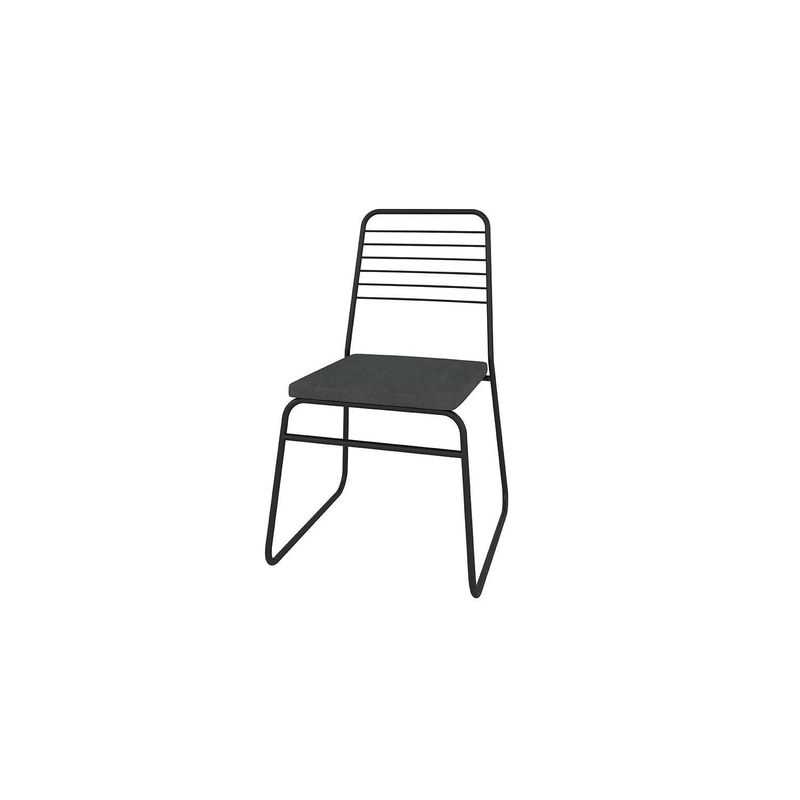 HOGA - Silla Eiffel Negro 87x52x56 cm