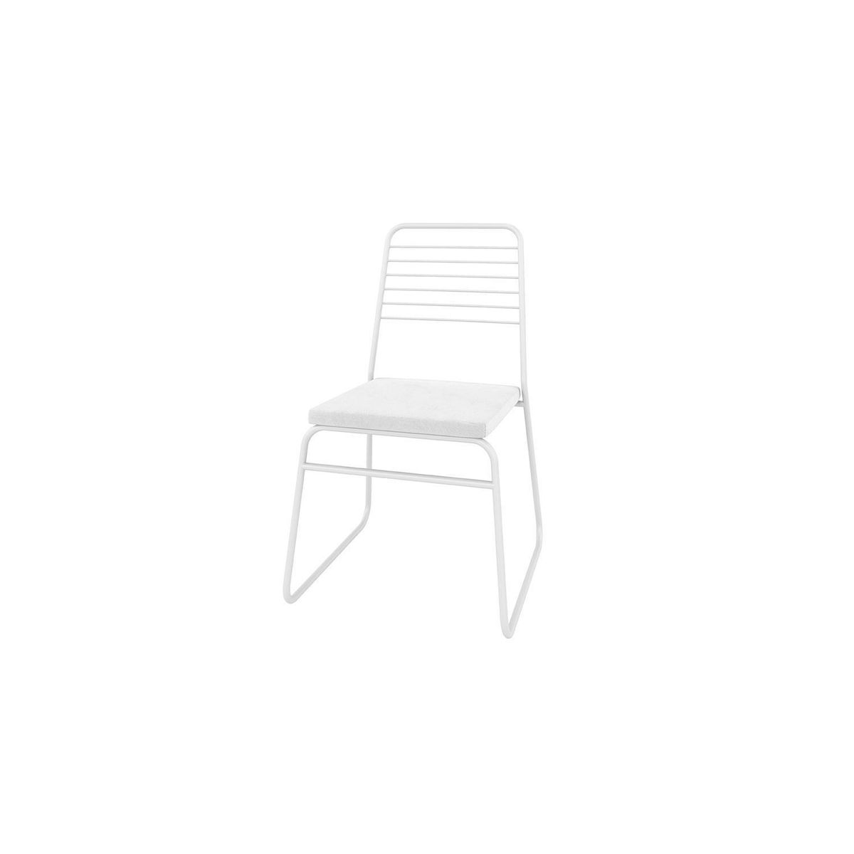 HOGA - Silla Eiffel Blanco 87x52x56 cm