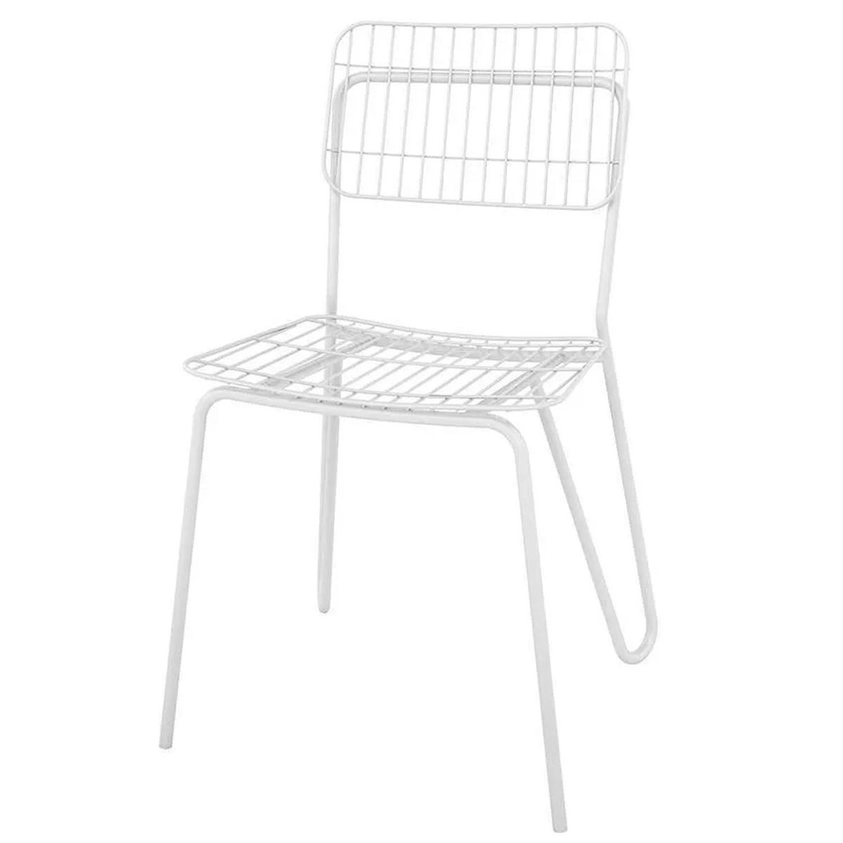 HOGA - Silla Luxo Blanco 90x52x50 cm