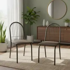 HOGA - Set 2 Sillas Noruega 91x42x52 cm