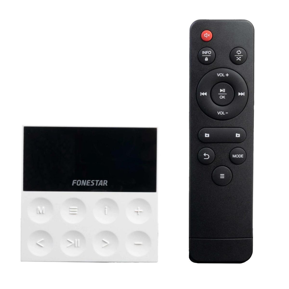 FONESTAR - Amplificador estéreo de pared 50W bluetooth USB FM MP3 KS-AMP