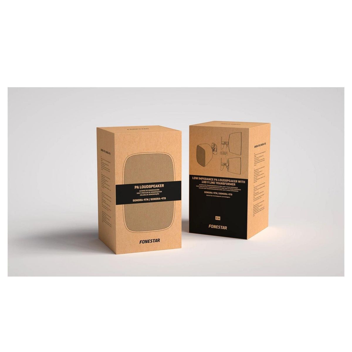 FONESTAR - Parlante Sonora 4TB sonorización ambiental anclable IP-66 60W blanco