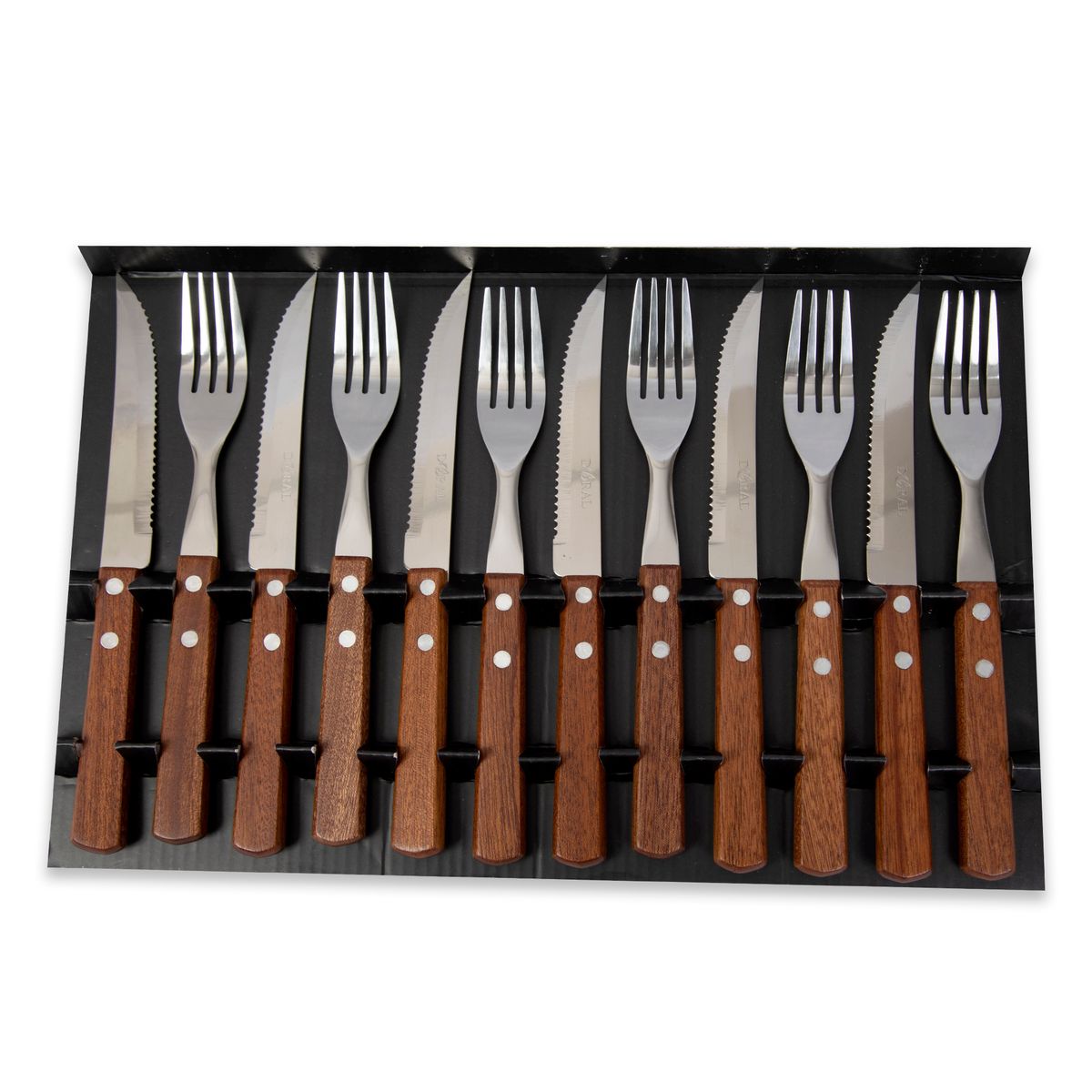 DORAL - Set Parrillero Brasas 12 Piezas