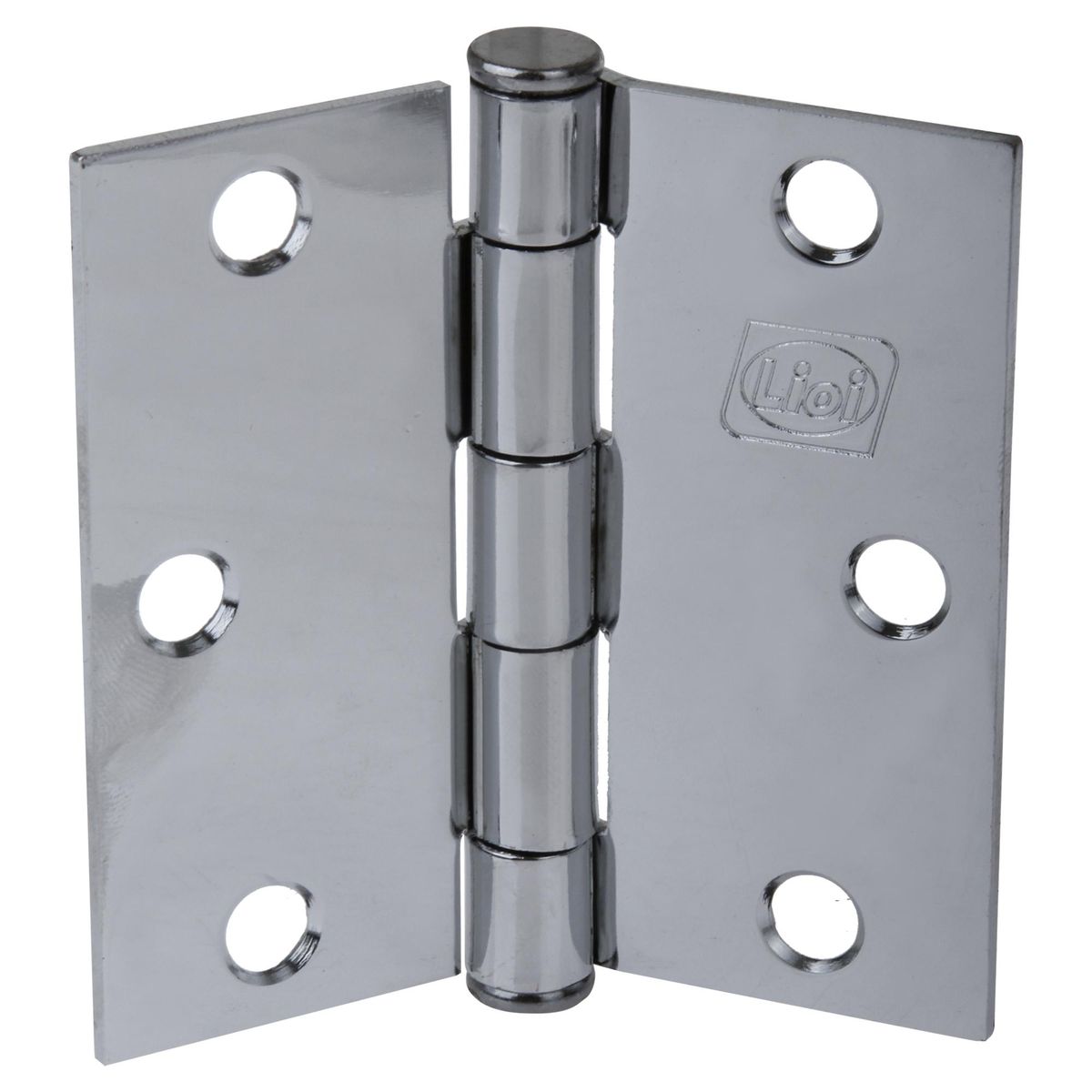 LIOI - Bisagra L88 3"x3" Acero Cromado 1 un