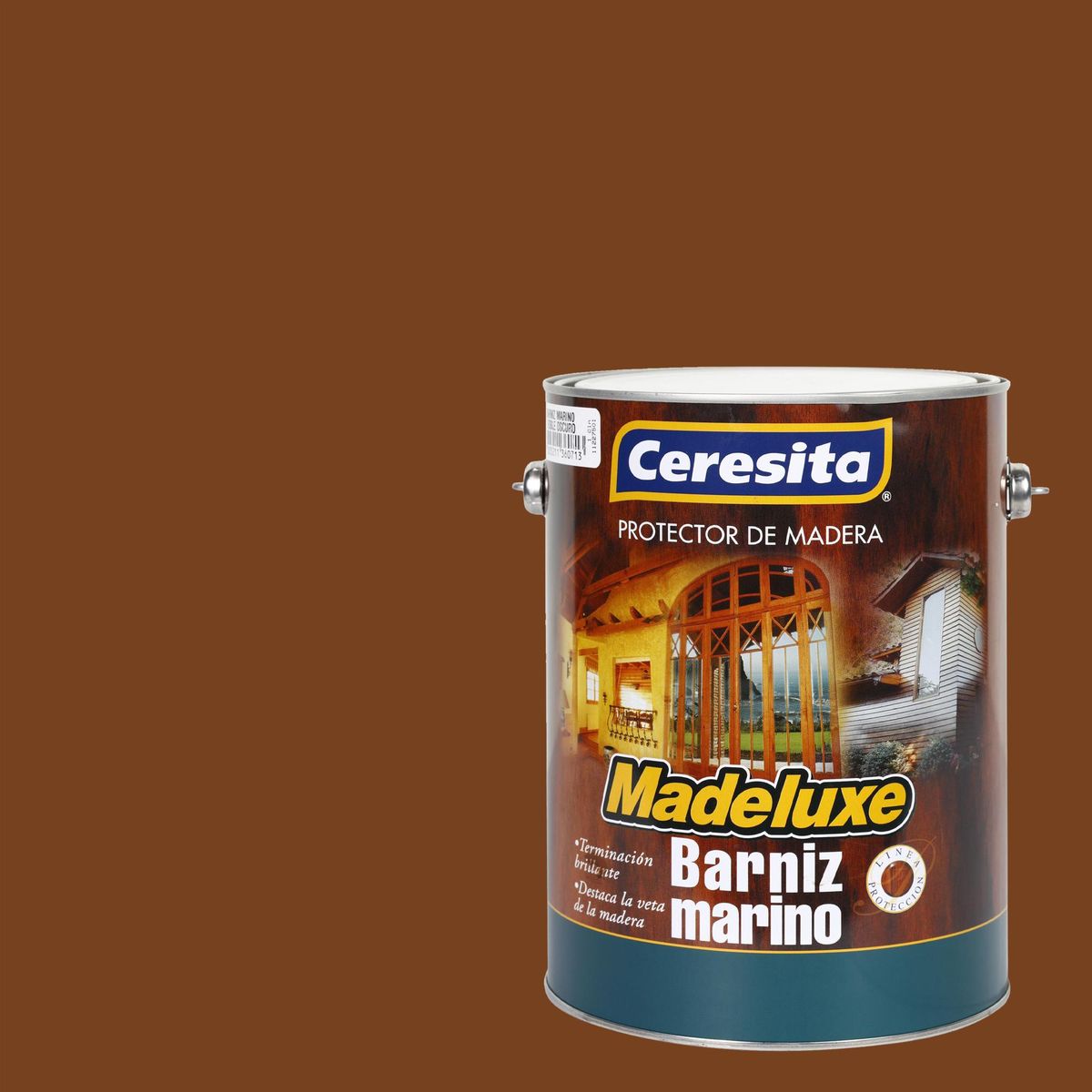 CERESITA - Barniz Marino Brillante 1 galón(es) Roble oscuro