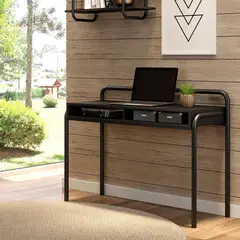 HOGA - Escritorio Connect Negro 116x86x44 cm