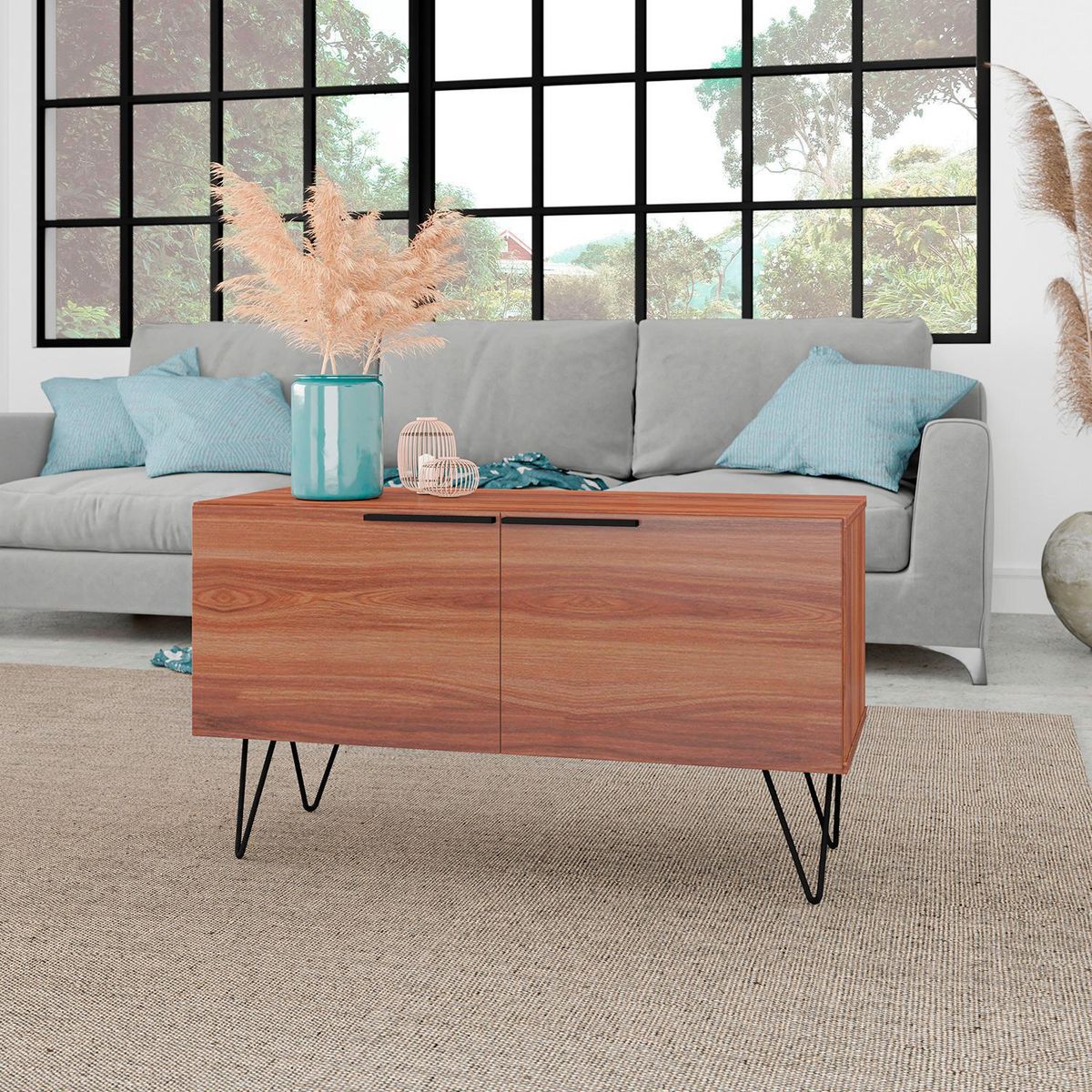 HOGA - Arrimo Phoenix Castaño 90x37x50 cm