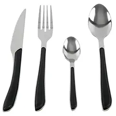 DORAL - Juego de Cuchillería 24 Piezas Inoxidable Mangos Coloridos