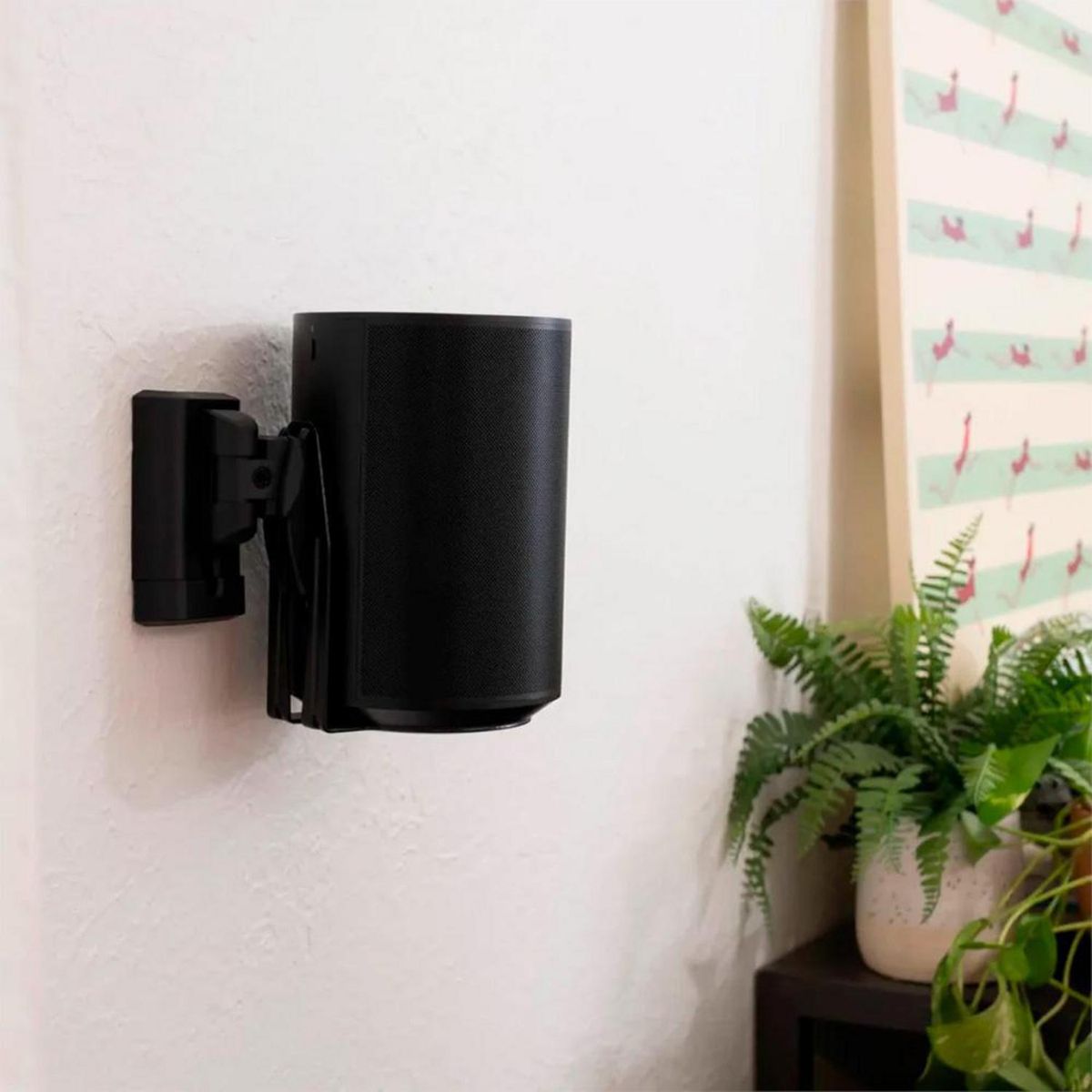 SANUS - Soporte De Pared Para Altavoz Era 100 Negro