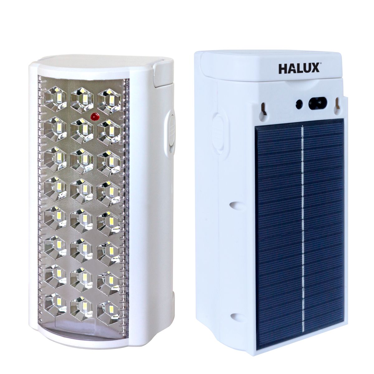 HALUX - Lámpara Emergencia Solar 24 Led 370 Lm