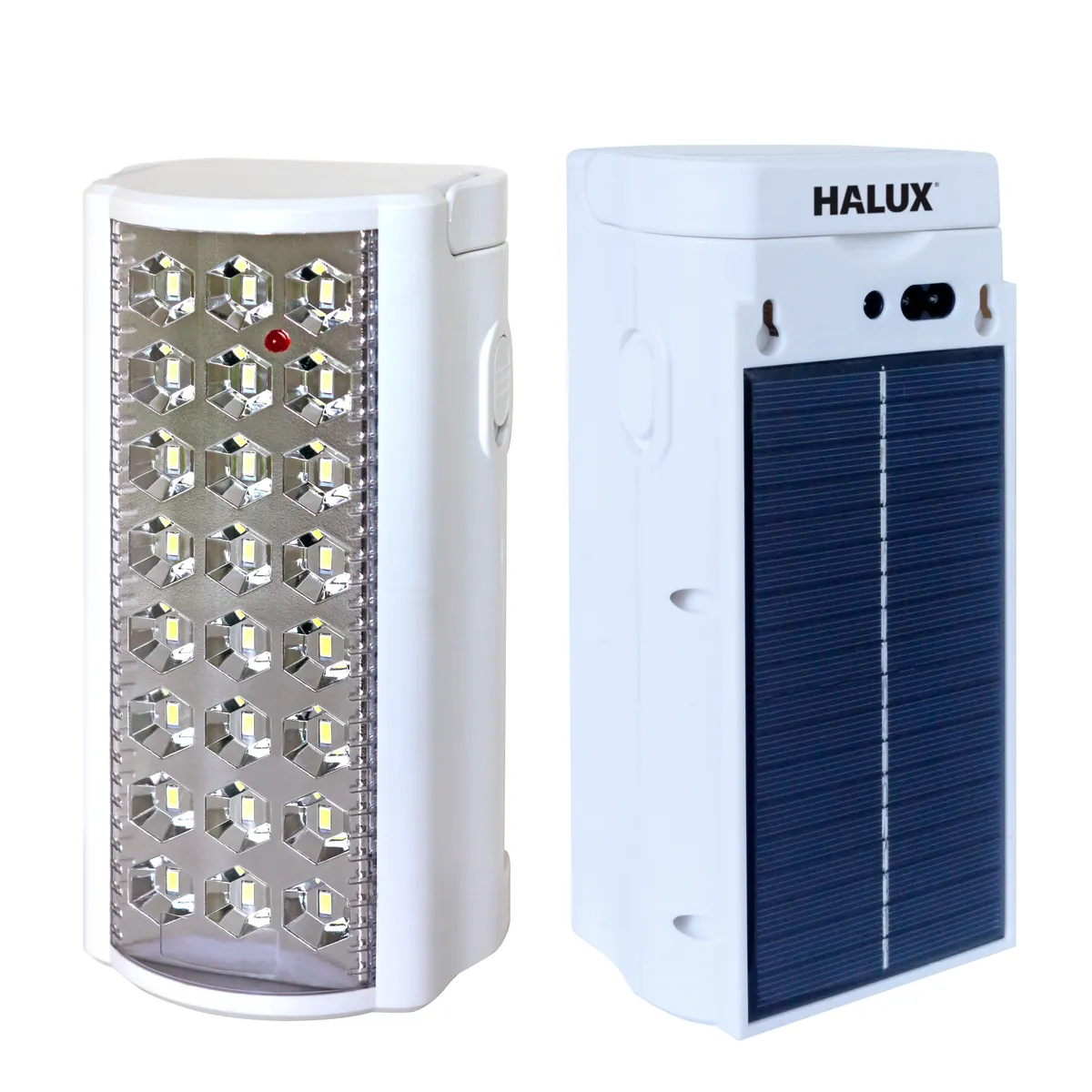 HALUX - Lámpara Emergencia Solar 24 Led 370 Lm