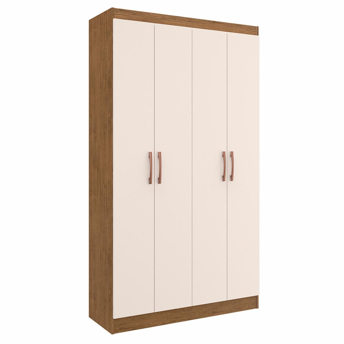 HOGA - Armario 4 Puerta(s) 8 Repisa(s) 92x175x32 cm Canela