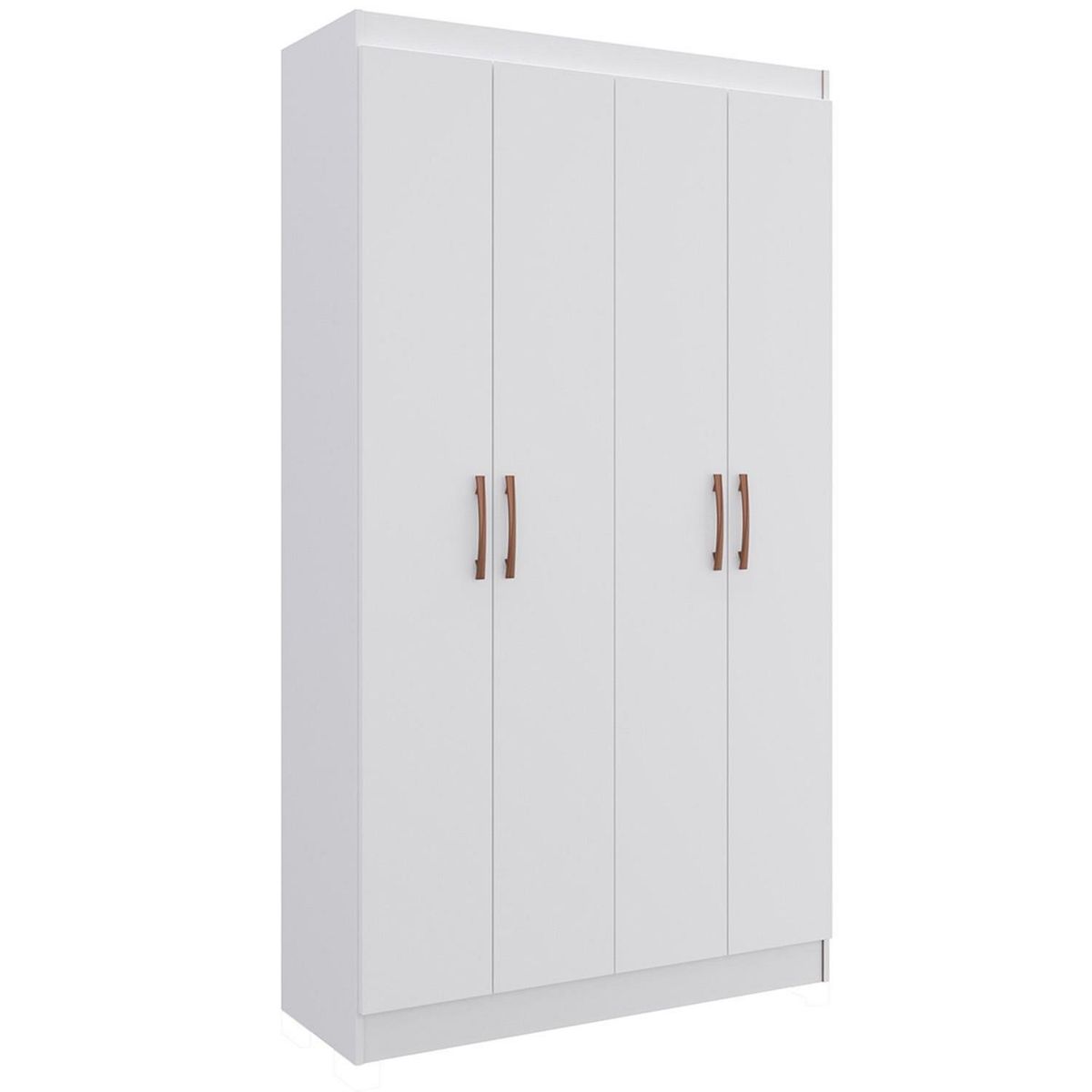 HOGA - Clóset 4 Puerta(s) 8 Repisa(s) 92x175x32 cm Blanco