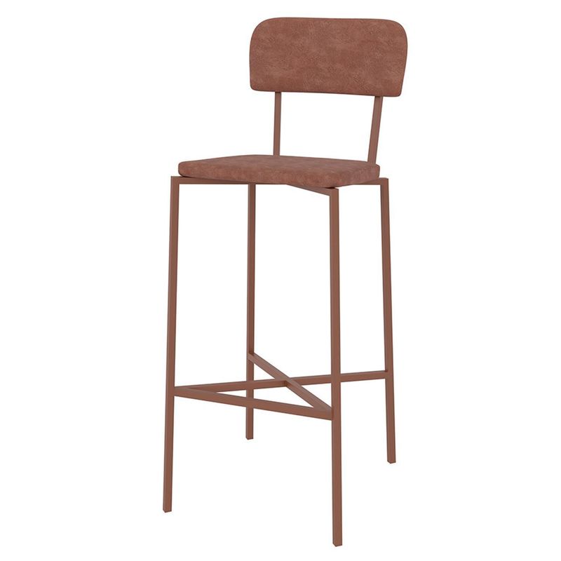 HOGA - Taburete Frame Café 106x42x54 cm