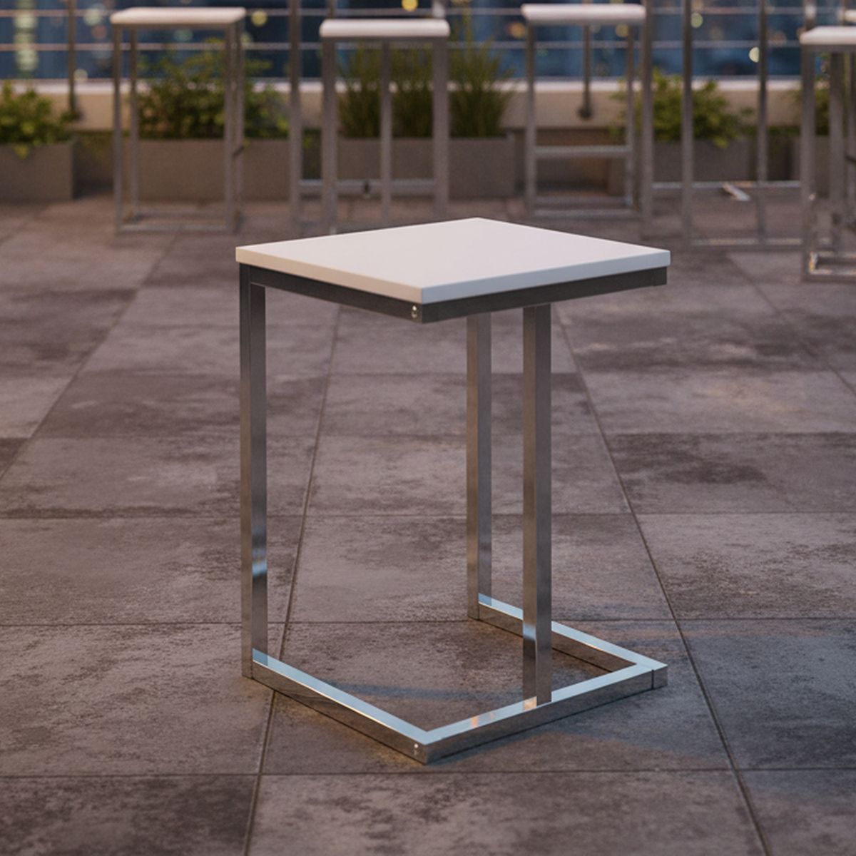 HOGA - Set 2 Taburetes Home Design 45x32x32 cm