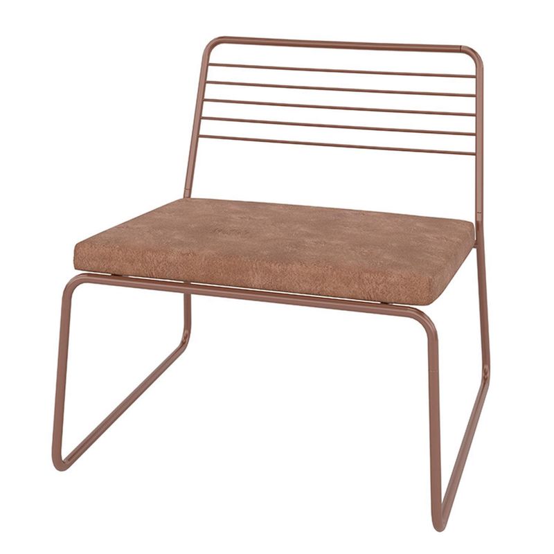 HOGA - Poltrona 1 cuerpo Bermont 62x66x71 cm Oro envejecido