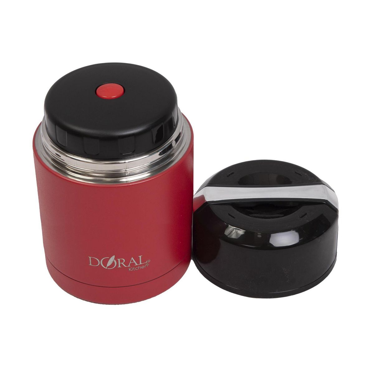 DORAL - Termo para Comida 600 ml Rojo