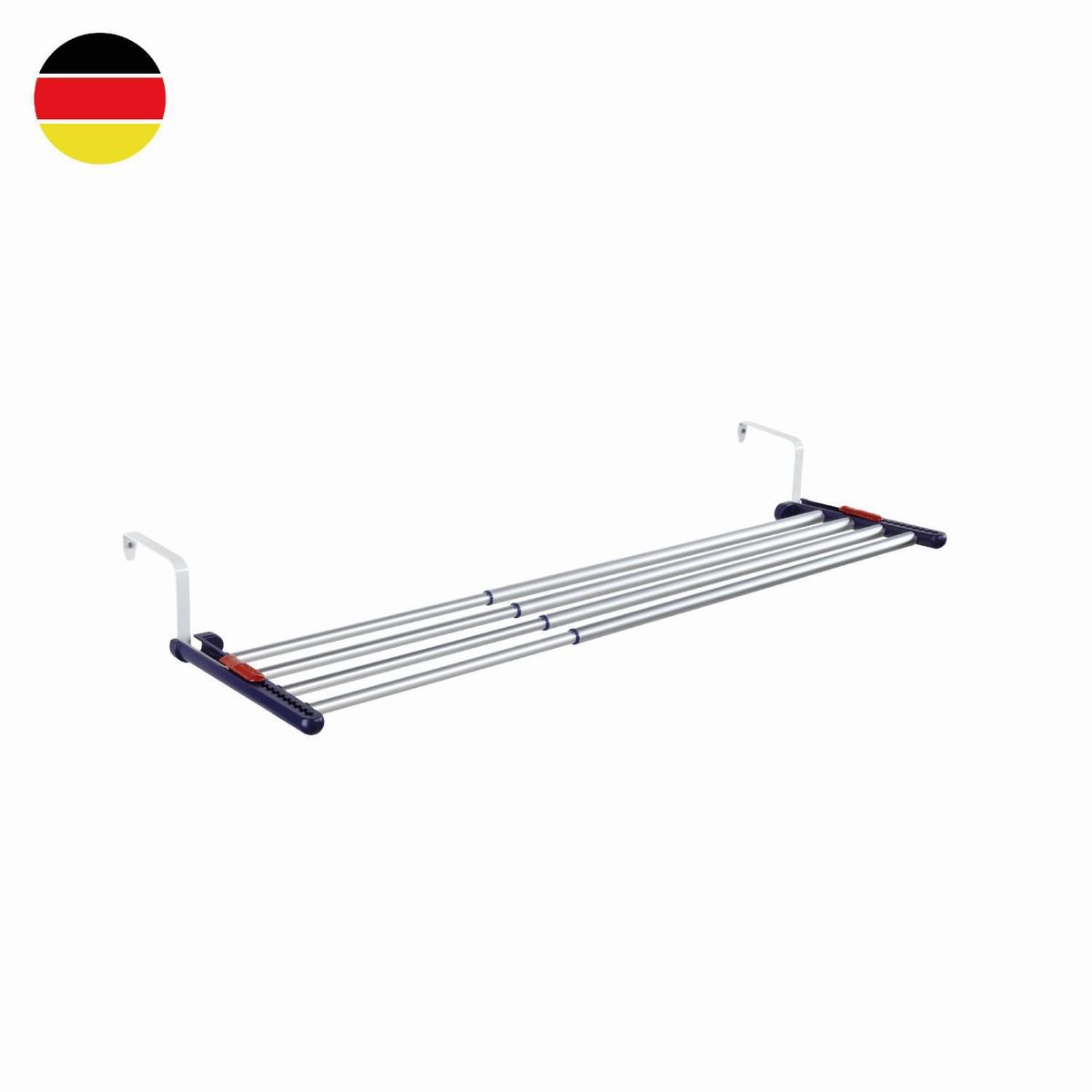 LEIFHEIT - Secador de Ropa Colgante Extensible Aluminio 105 cm Gris