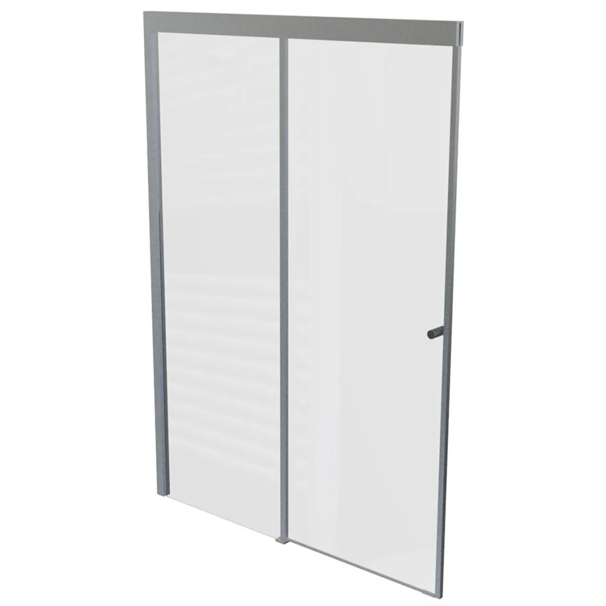 STRETTO - Mámpara 8mm Corredera 130x185 cm