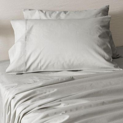 Imagen 2 del producto Sábana Liso 2 plazas 180 Hilos Gris