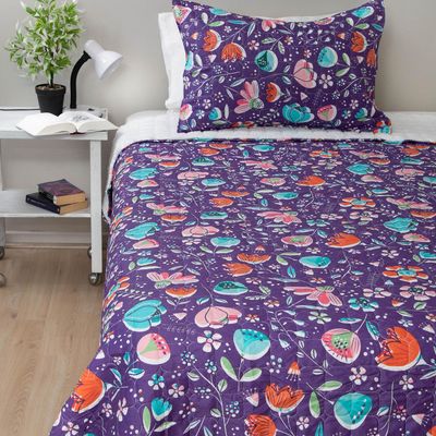 Imagen 2 del producto Quilt Hadas Estampado 1.5 plazas