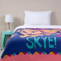 PAW PATROL - Frazada Polar Sherpa PWP Niña Go Skye Infantil Diseño