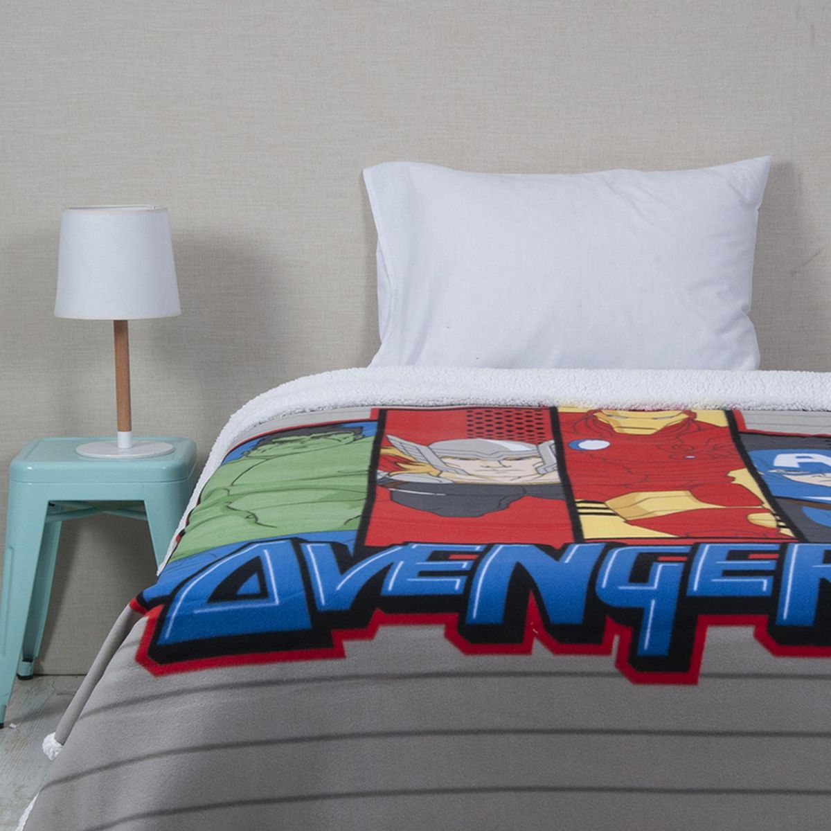 DISNEY - Frazada Polar Sherpa Infantil Diseño