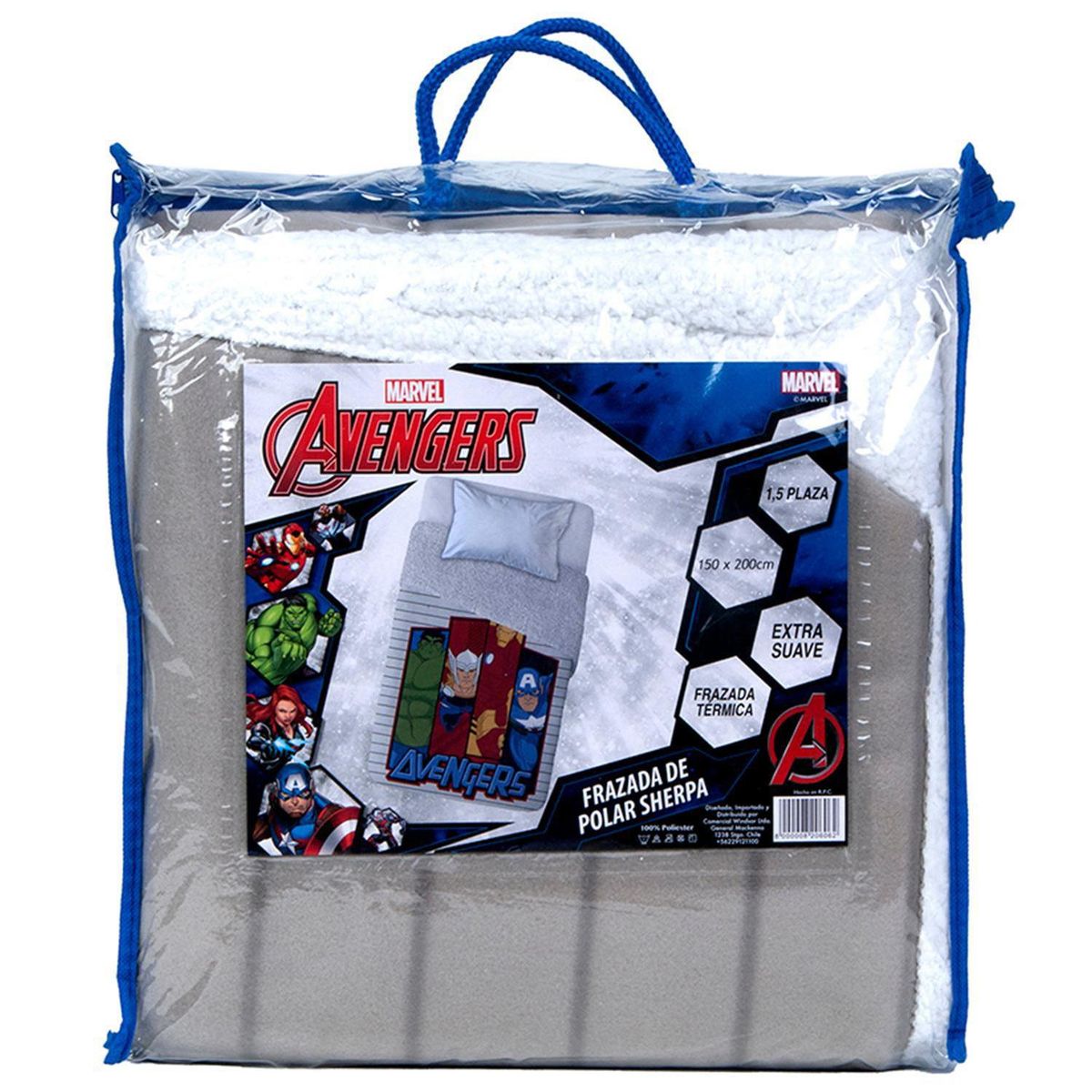 DISNEY - Frazada Polar Sherpa Infantil Diseño