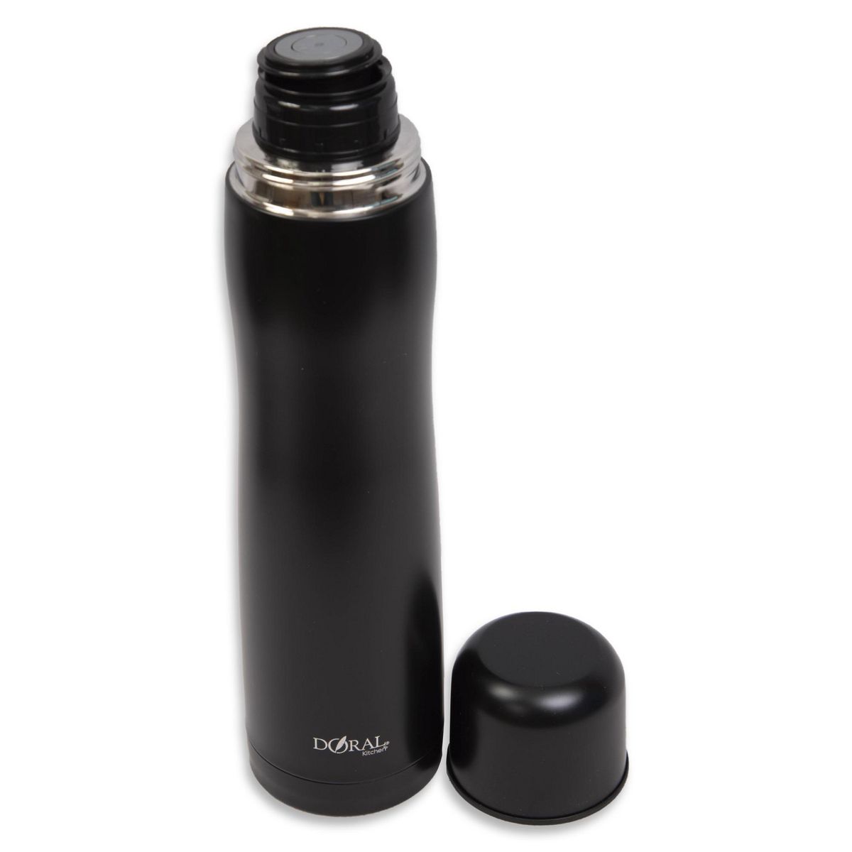 DORAL - Termo Bala para Agua 1 l Negro