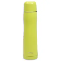 DORAL - Termo Bala para Agua 1 l Acero Inoxidable Limón