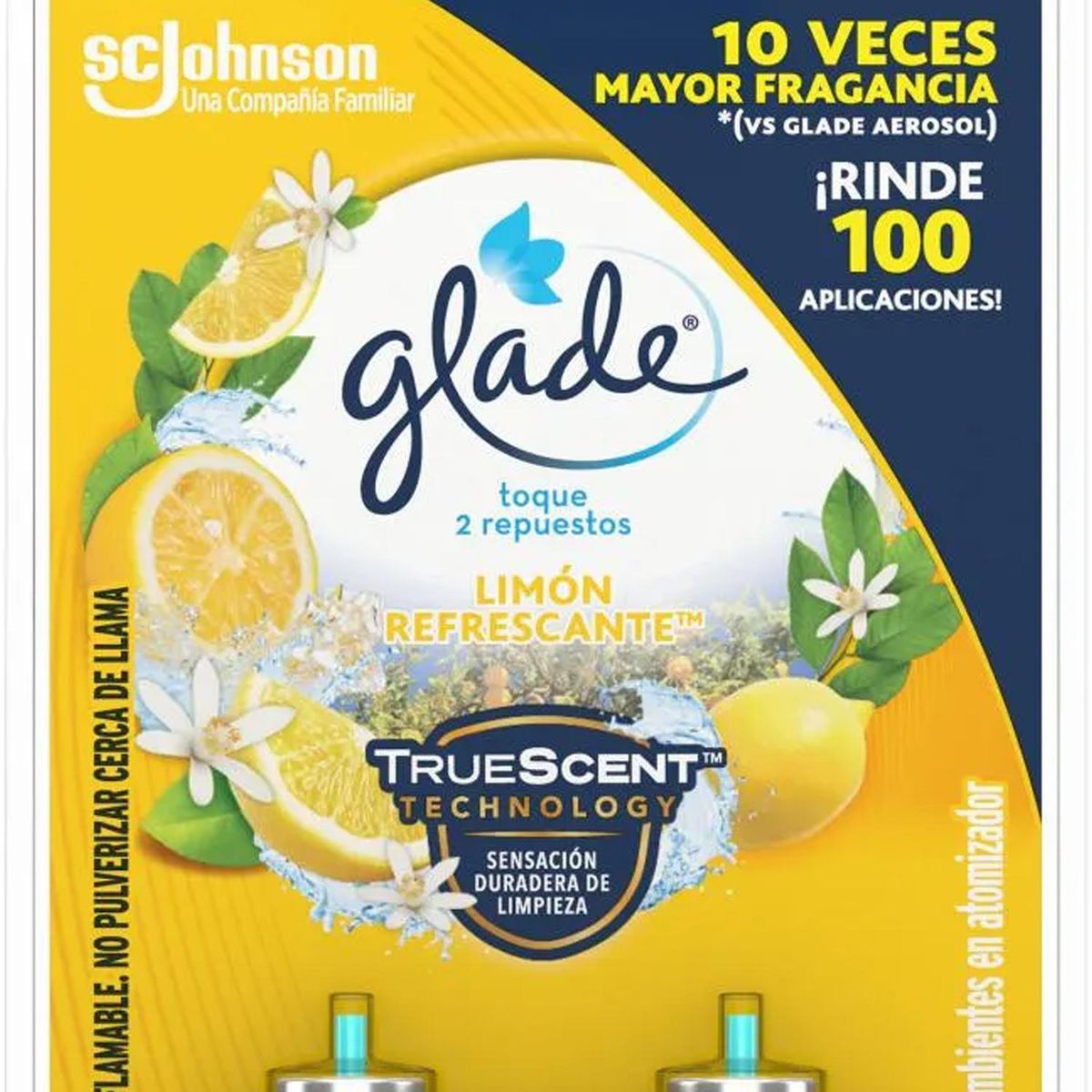 GLADE - Desodorante Ambiental Limón 