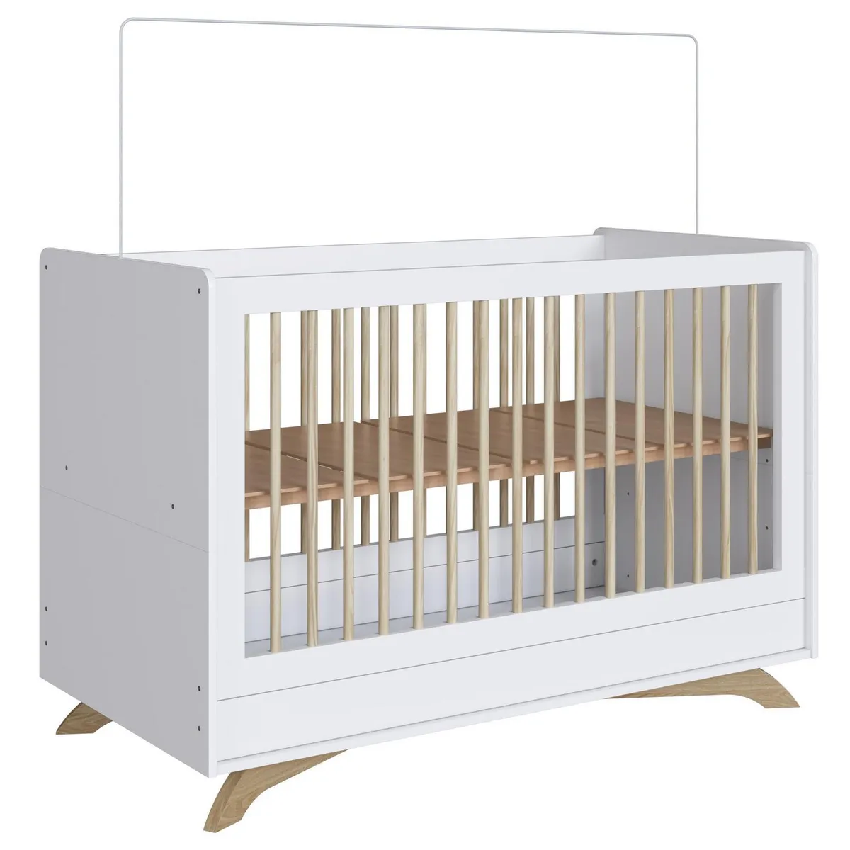 BE DESIGN - Cuna blanca 3 funciones Affet