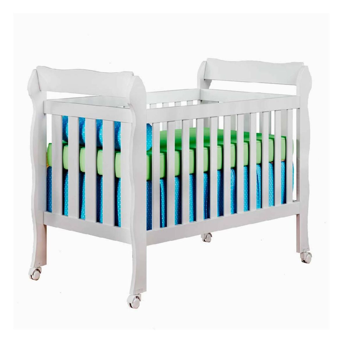 BE DESIGN - Cuna blanca 3 funciones Lila