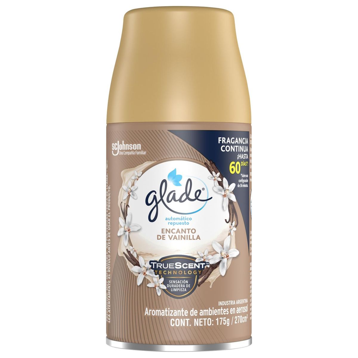 GLADE - Desodorante Ambiental Vanilla 0.175 kg