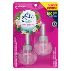 GLADE - Desodorante Ambiental Tropical Floral 21 ml