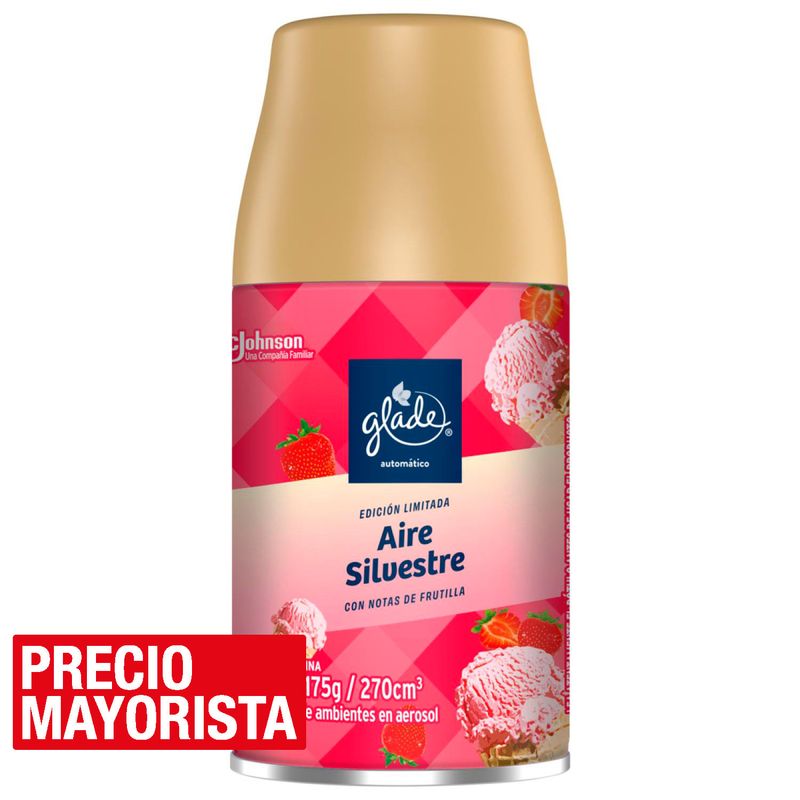 GLADE - Desodorante Ambiental Aire Silvestre 175 gr