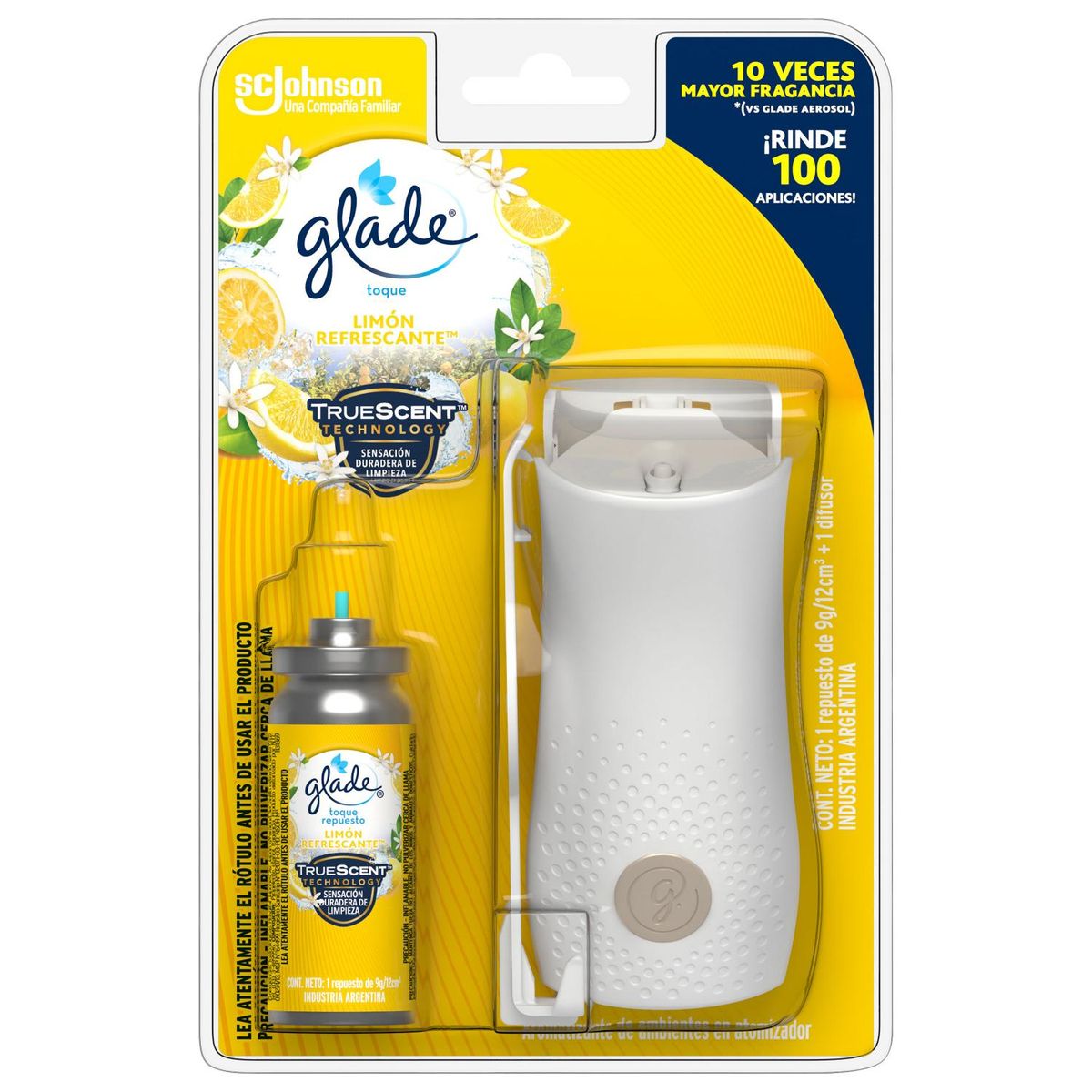 GLADE - Desodorante Ambiental Limón 