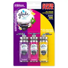 GLADE - Desodorante Ambiental Floral Afrutado 3 unidad(es)