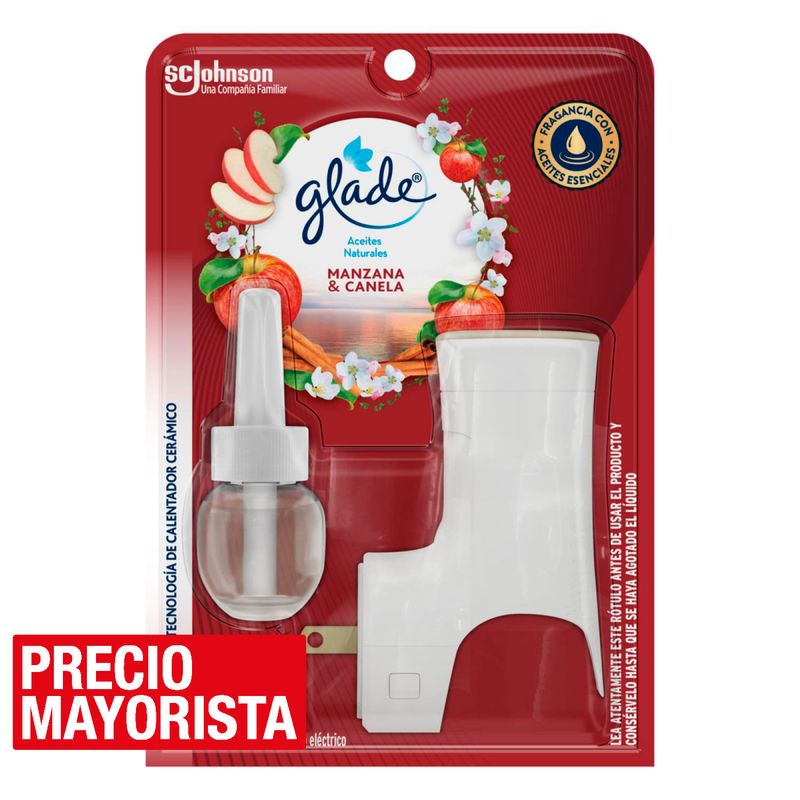 GLADE - Desodorante Ambiental Manzana Canela 21 ml