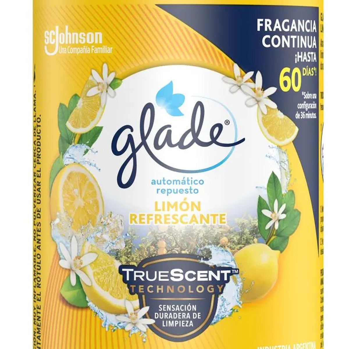 GLADE - Desodorante Ambiental Limón 0.175 kg