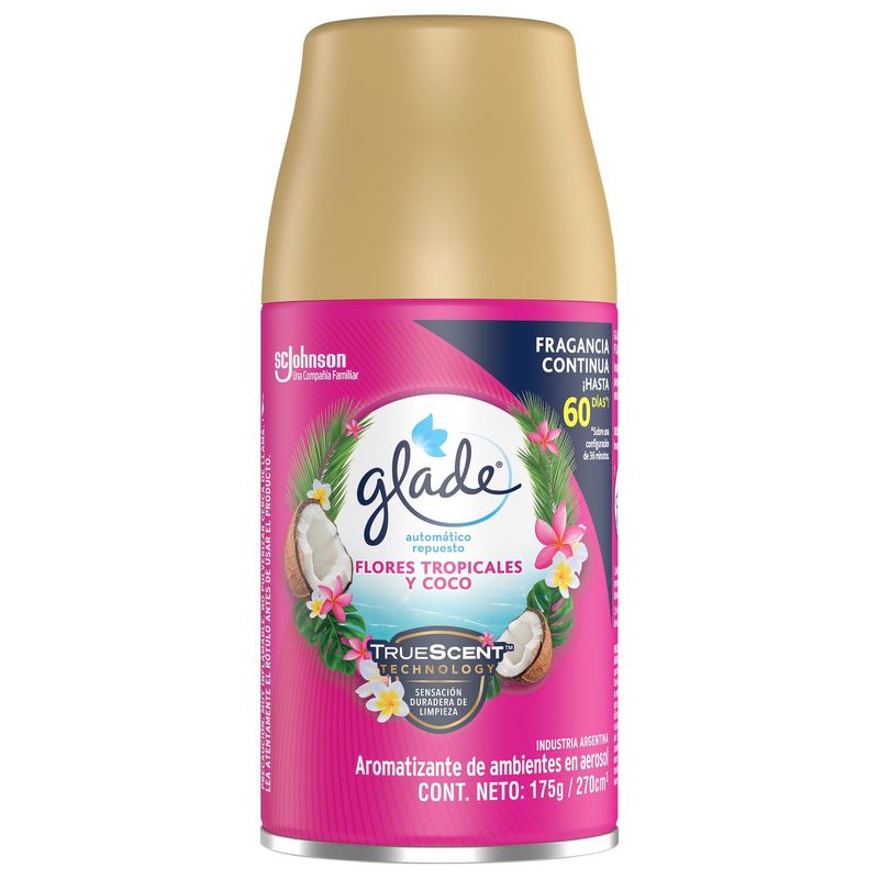 GLADE - Desodorante Ambiental Tropical Floral 175 gr