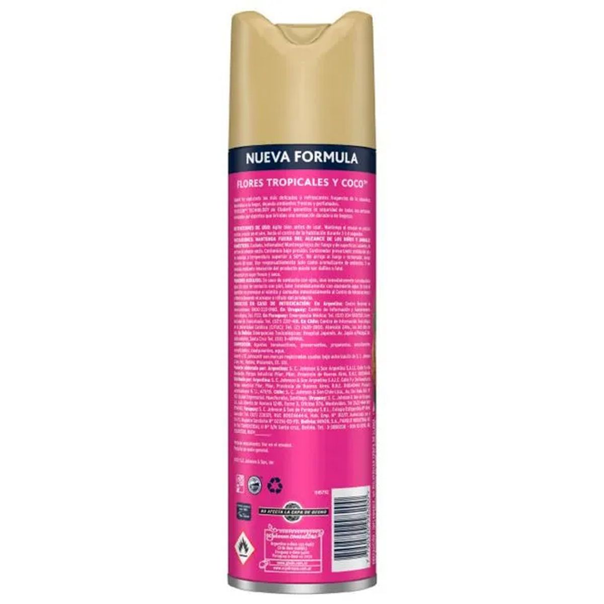 GLADE - Desodorante ambiental aerosol Flores coco 360 ml